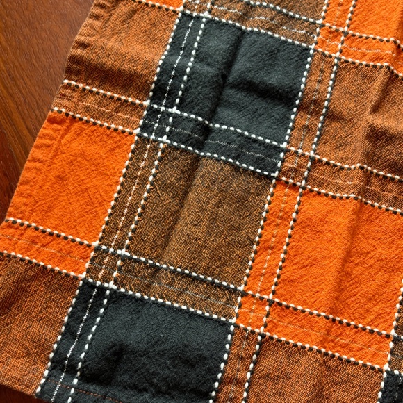 Rustic Fall Plaid Cloth Napkins - Picture 3 of 4